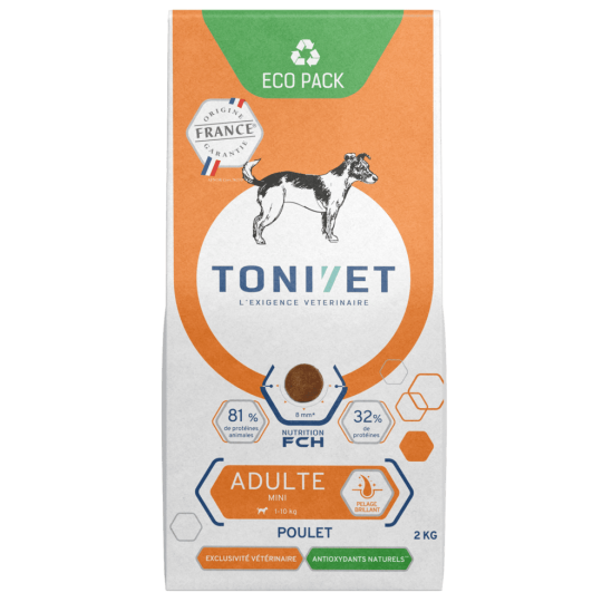 Tonivet Adulte Mini Croquette Pour Chien
