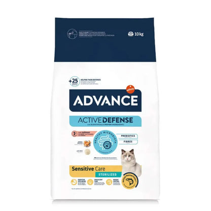 Advance Active Defense Chat Sterilized Sensitive Care Saumon