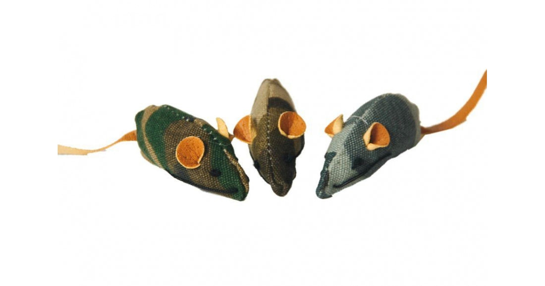 Souris Catnip couleur camouflage chat
