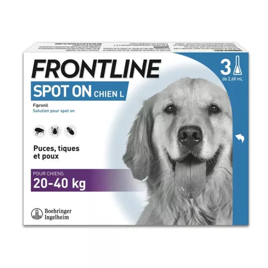 Frontline Spot-on antiparasitaire chien