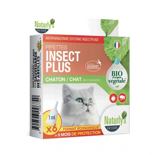Pipettes Insect Plus Bio Chat